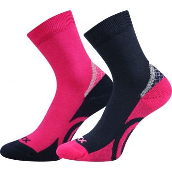 Voxx LOXIK 2P Dívčí ponožky, růžová, velikost 20-24