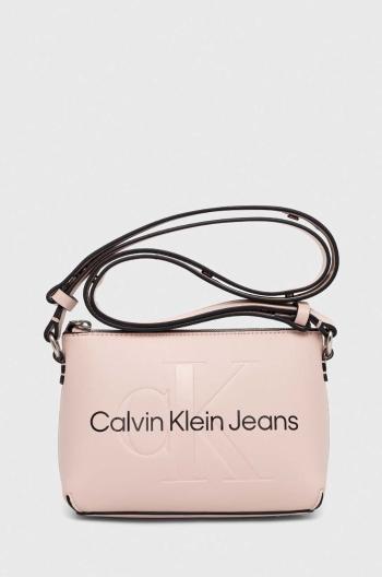 Kabelka Calvin Klein Jeans černá barva, K60K610681