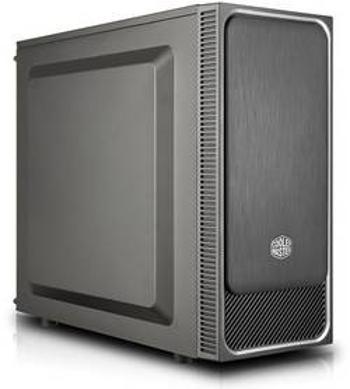 PC skříň midi tower Cooler Master Masterbox E500L, černá, stříbrná