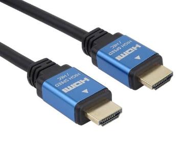 PREMIUMCORD Kabel HDMI - Ultra HDTV, 3m (kovové, zlacené konektory)
