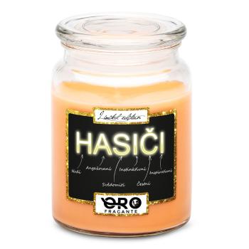 Svíčka Hasiči – vlastnosti (Vůně svíčky: Tropické ovoce)