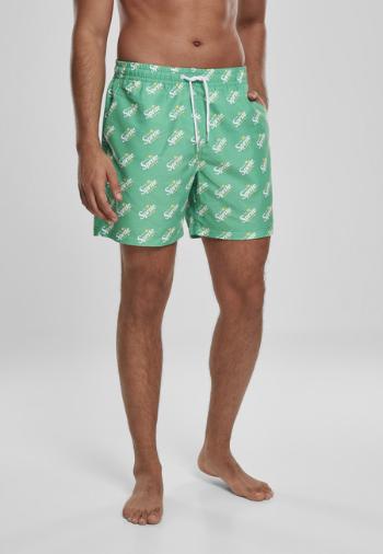 Mr. Tee Sprite Logo AOP Swimshorts green - M