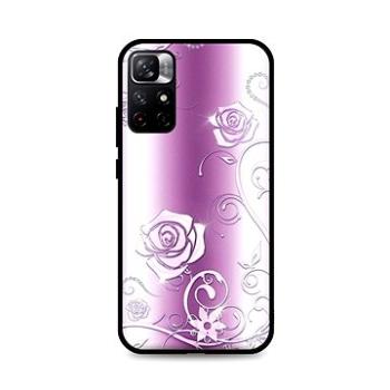 TopQ Kryt Xiaomi Poco M4 Pro 5G silikon Abstract Roses 71461 (Sun-71461)