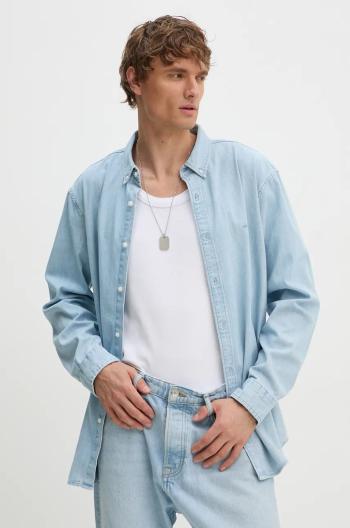 Bavlněná košile Levi's relaxed, s límečkem button-down