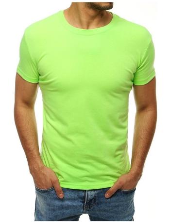 Pánské neonově zelené tričko vel. 2XL