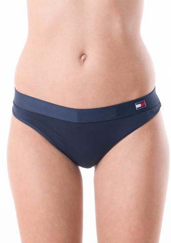 Dámská tanga Tommy Hilfiger UW0UW01043 L Tm. modrá