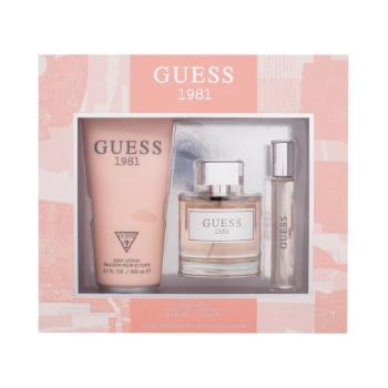 GUESS Guess 1981 dárková kazeta toaletní voda 100 ml + tělové mléko 200 ml + toaletní voda 15 ml pro ženy