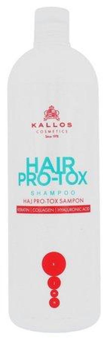 Kallos Regenerační šampon s keratinem a kyselinou hyaluronovou KJMN (Hair Pro-Tox Shampoo) 1000 ml, 1000ml