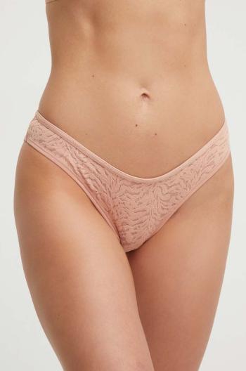 Kalhotky Calvin Klein Underwear růžová barva, 000QF7348E