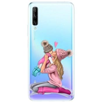 iSaprio Kissing Mom - Blond and Girl pro Huawei P Smart Pro (kmblogirl-TPU3_PsPro)