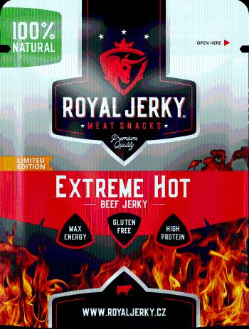 Royal Jerky Beef Extreme Hot - Limited Edition 40 g