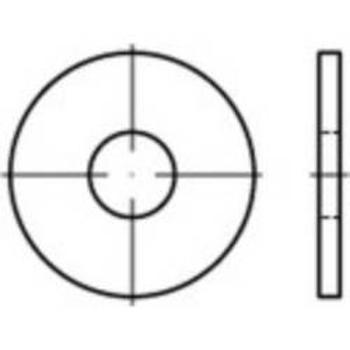 Podložka plochá TOOLCRAFT 146454, vnitřní Ø: 39 mm, ocel, 25 ks