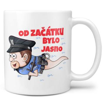 Hrnek Policejní spermie (Náplň hrníčku: Žádná)