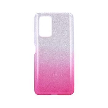 TopQ Xiaomi Redmi 10 glitter stříbrno-růžový 67423 (Sun-67423)