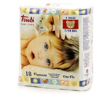 Trudi Baby Dry Fit 00694 Perfo-Soft vel. Maxi 7–18 kg (18 ks) (8007300006949)