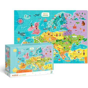 DoDo Puzzle Mapa Evropy 100 dílků