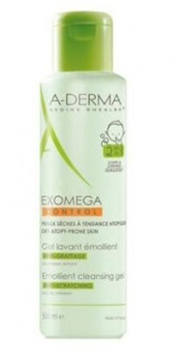 A-Derma Exomega CONTROL Zvláčňující mycí gel 2v1 500 ml