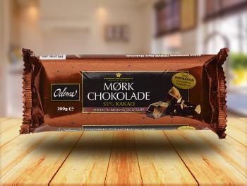Tmavá čokoláda 55% pravá v tabulce - bez konzervantů 200 g - Odense Marcipan