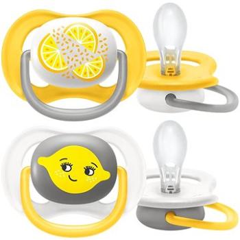 Philips AVENT šidítko Ultra Air neutral (citrus) 6-18 m, 2 ks (8710103982418)