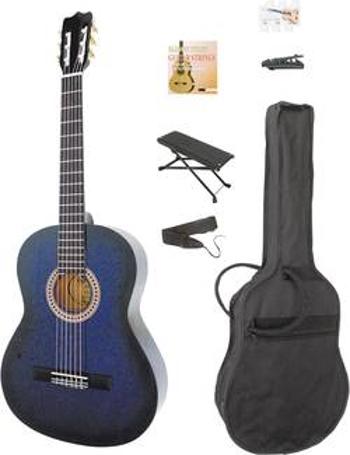 Sada klasické kytary MSA Musikinstrumente C23, velikost kytary 4/4, blueburst