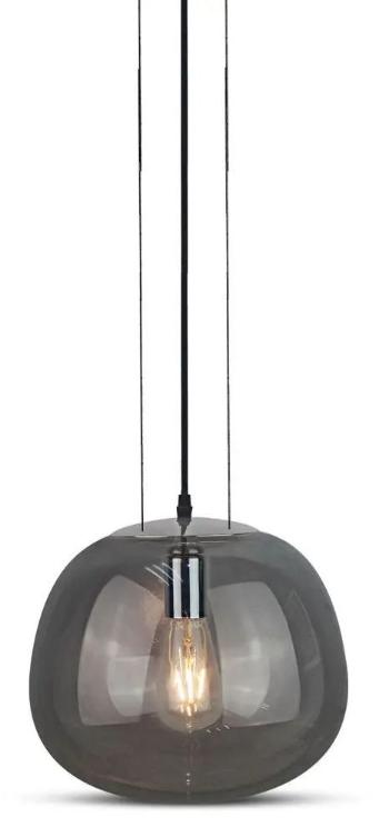 V-TAC Skleněný lustr pro žárovku E27 Ø300mm 3887