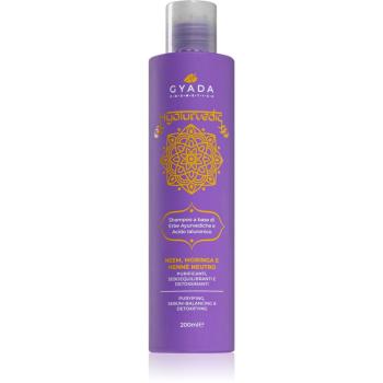 Gyada Cosmetics Hyalurvedic čisticí detoxikační šampon s kyselinou hyaluronovou