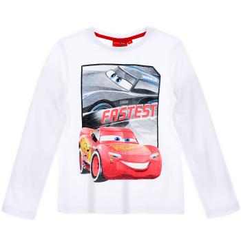 Chlapecké tričko DISNEY CARS FASTEST bílé Velikost: 128