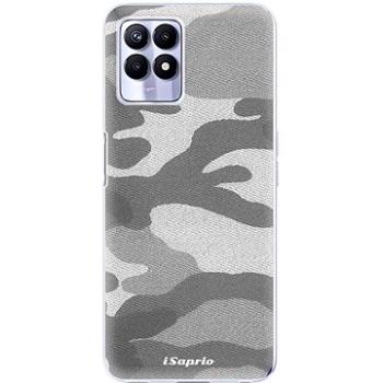 iSaprio Gray Camuflage 02 pro Realme 8i (graycam02-TPU3-Rlm8i)