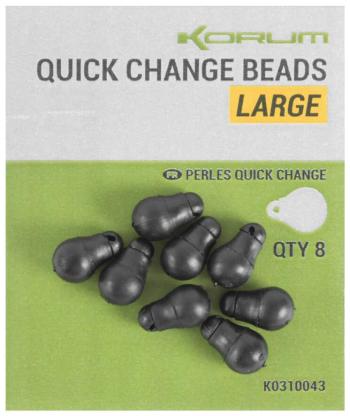 Korum zarážky quick change beads 8 ks - standard