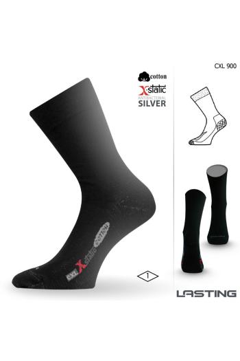 Lasting CXL 900 černá trekingová ponožka Velikost: (34-37) S ponožky