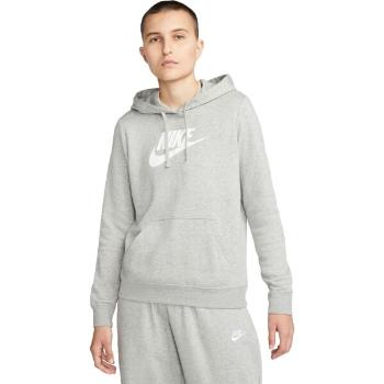 Nike CLUB FLEECE Dámská mikina, šedá, velikost