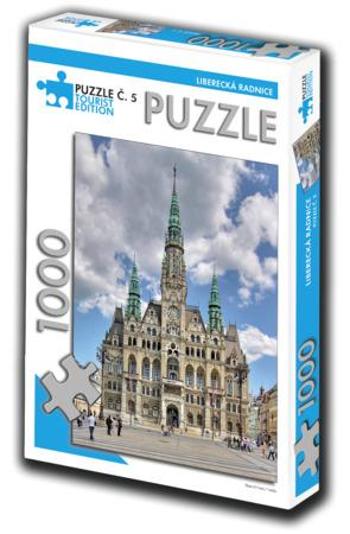 TOURIST EDITION Puzzle Liberecká radnice 1000 dílků (č.5)