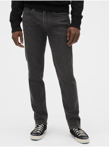 Šedé pánské džíny soft wear slim jeans with GapFlex