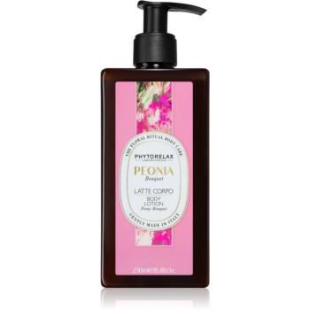 Phytorelax Laboratories Peony Bouquet vyživující tělové mléko 250 ml