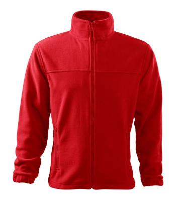 MALFINI Pánská fleecová mikina Jacket - Červená | XL