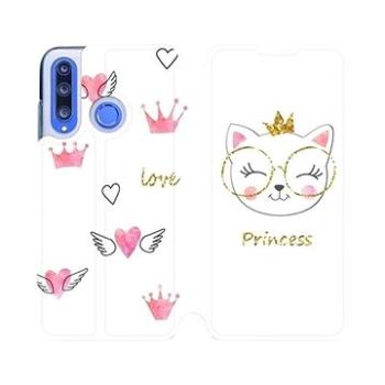 Flipové pouzdro na mobil Honor 20 Lite - MH03S Kočička princess (5903226899739)