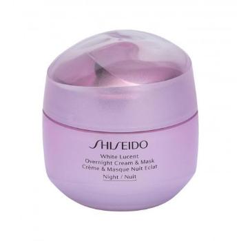 Shiseido White Lucent Overnight Cream & Mask 75 ml noční pleťový krém proti vráskám; na pigmentové skvrny; na rozjasnění pleti