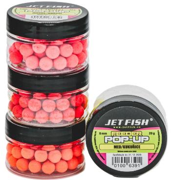 Jet fish plovoucí nástrahy feeder pop ups 20 g 9 mm - med kukuřice