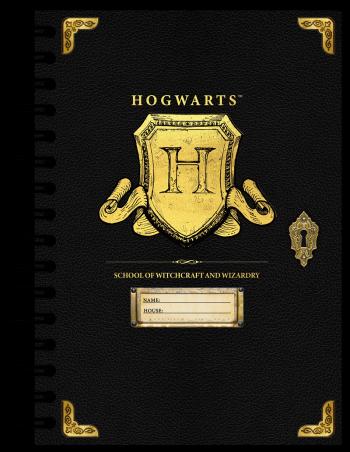 Blok A5 kroužkový Harry Potter - Bradavice