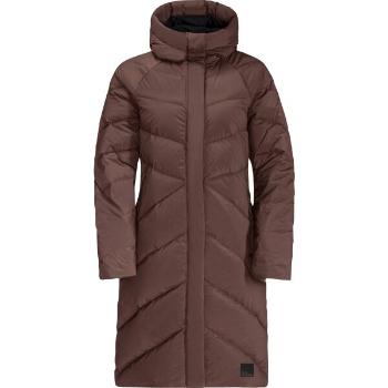 Jack Wolfskin MARIENPLATZ W Dámský zimní kabát, hnědá, velikost