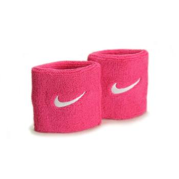 Nike swoosh wristbands ns vivid pink/white