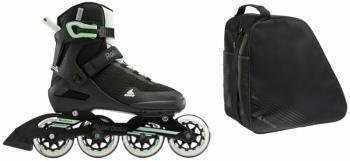 Rollerblade Spark 84 W Black/Mint Green 38,5 Kolečkové brusle