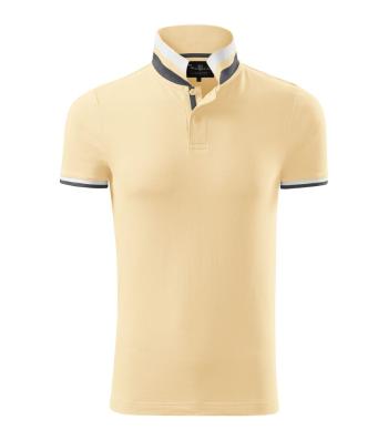 MALFINI Pánská polokošile Collar Up - Bourbon vanilla | XXL