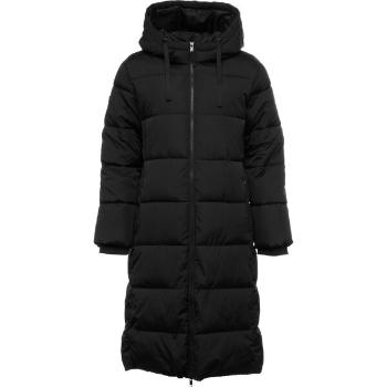 GAP MAXI LONG PUFFER LOGO Dámská zimní bunda, černá, velikost