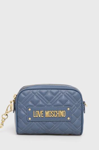 Kabelka Love Moschino tmavomodrá barva