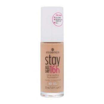 Essence Stay All Day 16h 30 ml make-up pro ženy 10 Soft Beige na všechny typy pleti