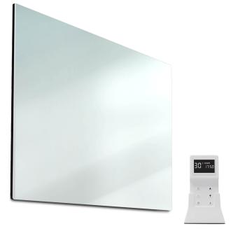 Klarstein Infračervený ohřívač, Marvel Mirror 600, 600 W, týdenní časovač, zrcadlo