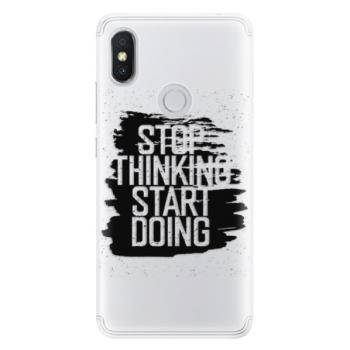 Silikonové pouzdro iSaprio - Start Doing - black - Xiaomi Redmi S2