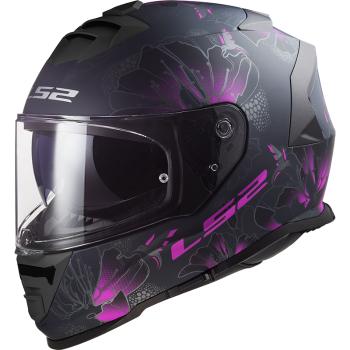 Integrální helma LS2 FF800 Storm II Burst Matt Black Pink  XS (53-54)