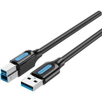 Vention USB 3.0 Male to USB-B Male Printer Cable 2M Black PVC Type (COOBH)